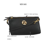 Women's Veny Black Small Satchel Bag