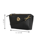 Women's Veny Black Small Satchel Bag