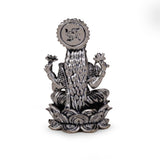 Devi Laxmi Silver Gold Plated Idol Murti Home and Office Decorative Gifting