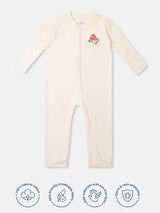 Boys & Girls Peach Casual Sleepsuit - Pack of 2