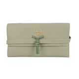 Women's Grasswhopper Green Large Harmonium Wallet