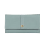 Women's Green Large 3 Fold Wallet