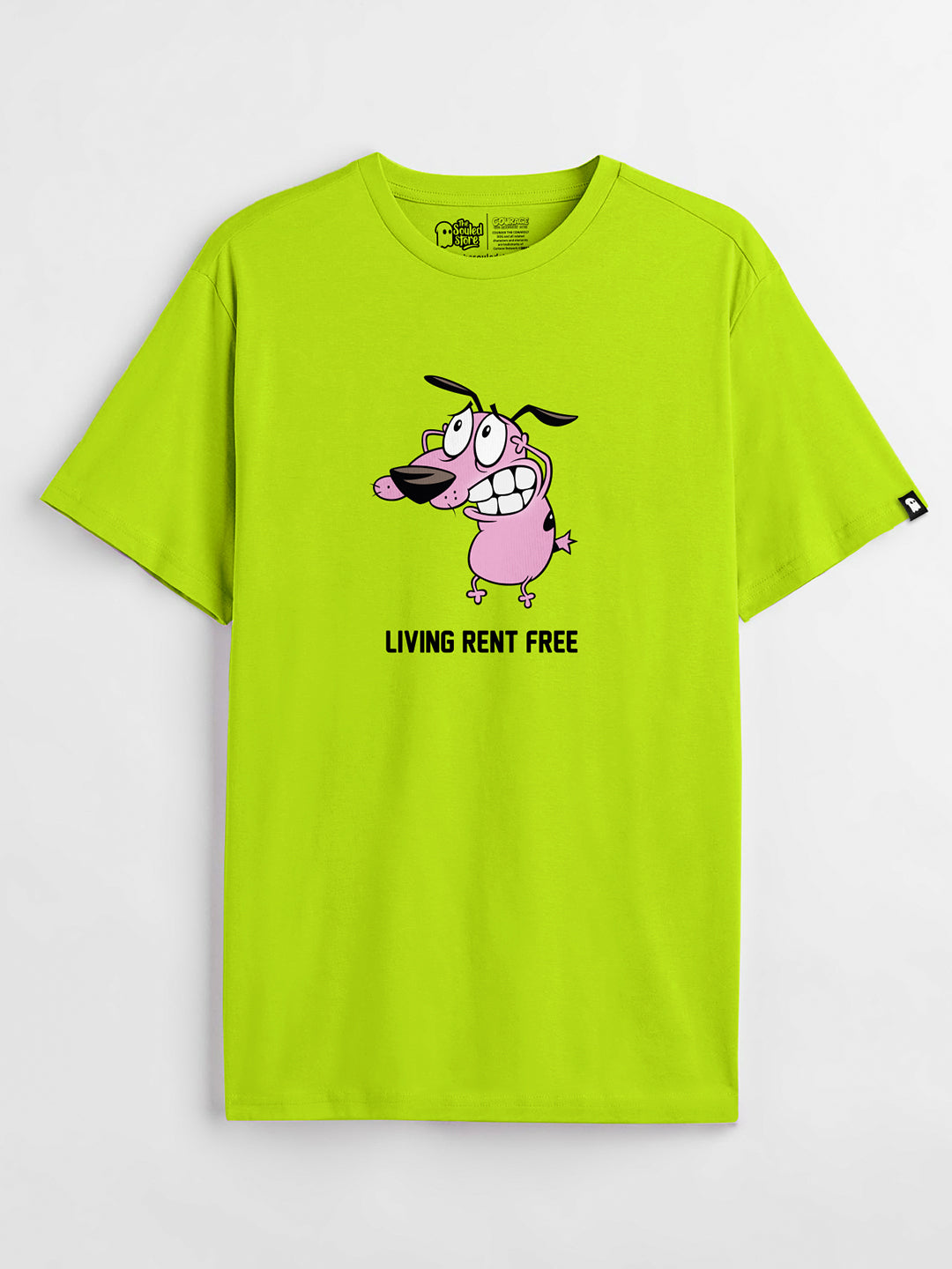 Men's Green Casual Printed Regular Fit Half Sleeves Tshirt