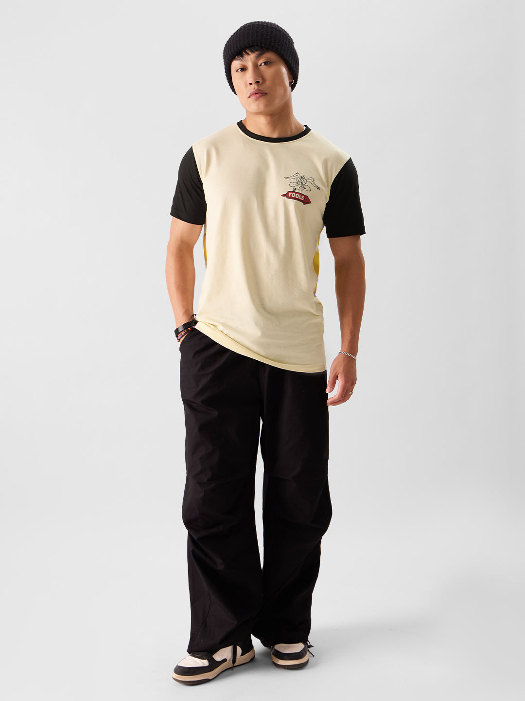 Men's Multicolor Casual Printed Regular Fit Half Sleeves Tshirt