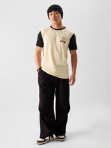 Men's Multicolor Casual Printed Regular Fit Half Sleeves Tshirt