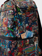 Unisex Multicolor Printed Polyester Backpack 25L