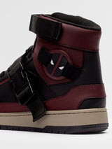 Men's Red Casual Colourblock Sneakers