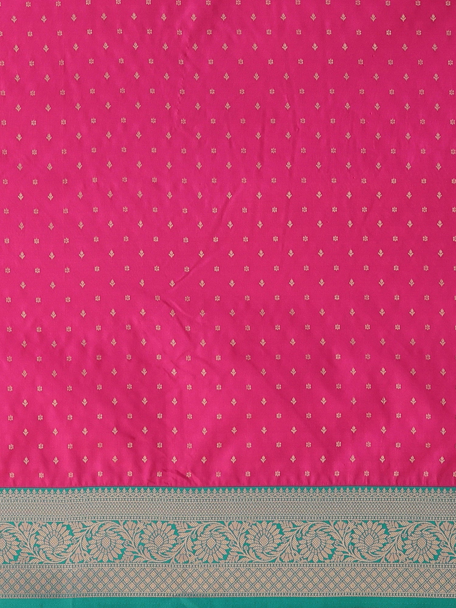 Women's Silk Blend Pink Woven Design Designer Saree with Blouse Piece