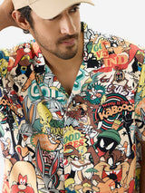 Men's Multicolor Casual Printed Regular Fit Half Sleeves Shirt