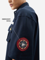 Men's Navy Casual  Half Sleeves Polo Tshirt