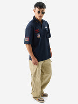 Men's Navy Casual  Half Sleeves Polo Tshirt