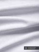 Men's White Casual Solid Regular Fit Half Sleeves Tshirt
