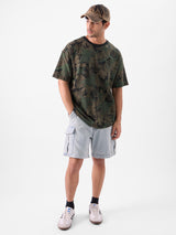 Men's Multicolor Casual Graphic Half Sleeves Tshirt