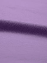 Women's Purple Casual Oversized Fit Solid Half Sleeves Tshirt
