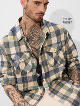 Men's Multicolor Casual Checkered Regular Fit Full Sleeves Shirt