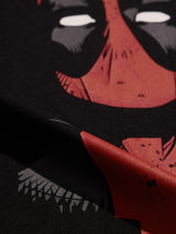 Men's Black Casual Printed Regular Fit Half Sleeves Tshirt