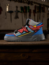 Men's Multicolor Casual Colourblock Sneakers
