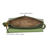 Women's Insta Green Extra Small Waistpouch Bag