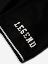 Men's Black Casual Graphic Half Sleeves Tshirt