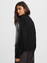 Women's Multicolor Casual Oversized Sweater