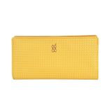 Women's Yellow Large 2 Fold Wallet