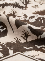 Men's Brown Casual  Half Sleeves Shirt