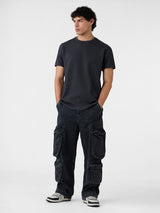 Men's Grey Casual Solid Regular Fit Half Sleeves Tshirt