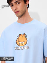 Men's Blue Casual  Half Sleeves Tshirt