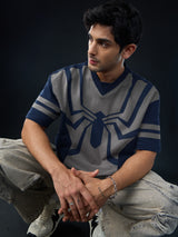 Men's Multicolor Casual Half Sleeves Tshirt