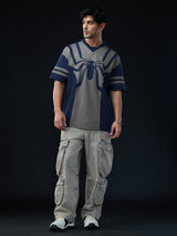 Men's Multicolor Casual Half Sleeves Tshirt