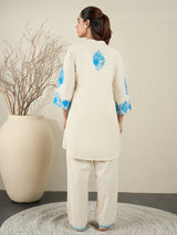 Women's Printed A-Line Kurta Trousers Set