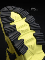 Men's Green Casual Colourblock Sneakers