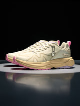 Men's Off White Casual Colourblock Sneakers