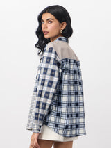 Women's Multicolor Casual Checked Full Sleeves Shirt