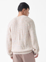 Men's Beige Casual  Full Sleeves Sweater
