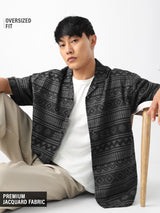 Men's Grey Casual  Half Sleeves Shirt