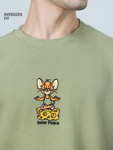 Men's Green Casual  Half Sleeves Tshirt