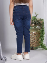 Girls Ankle Length Casual Jeans