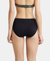 Women's Black Modal Stretch Hipsters