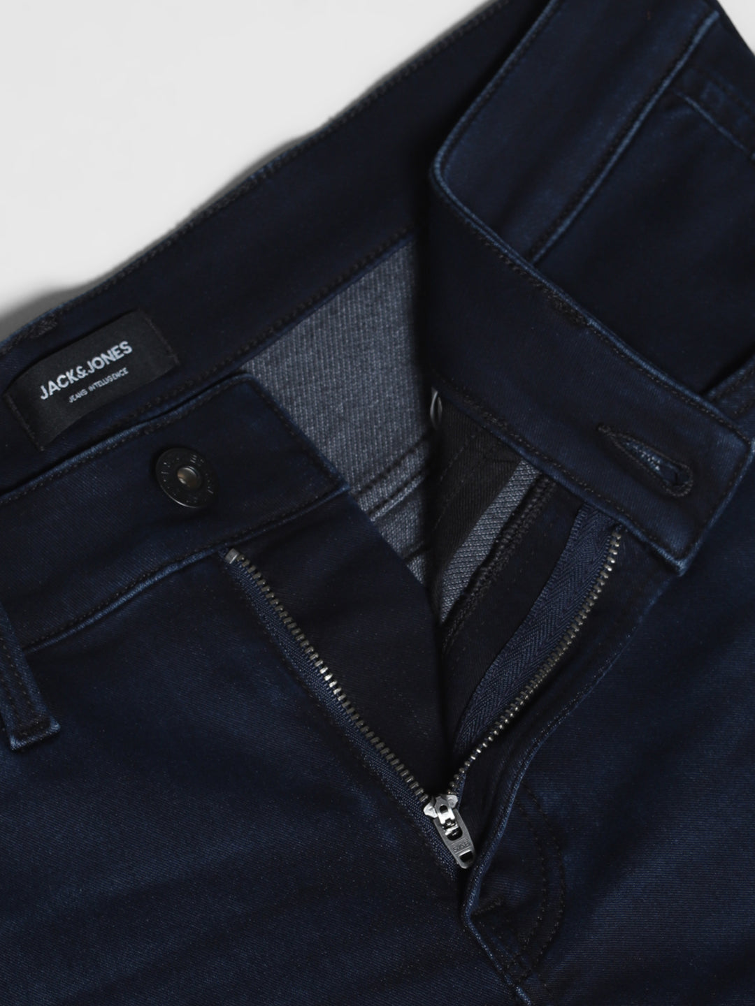 Men's Blue Casual Slim Fit Solid  Jeans