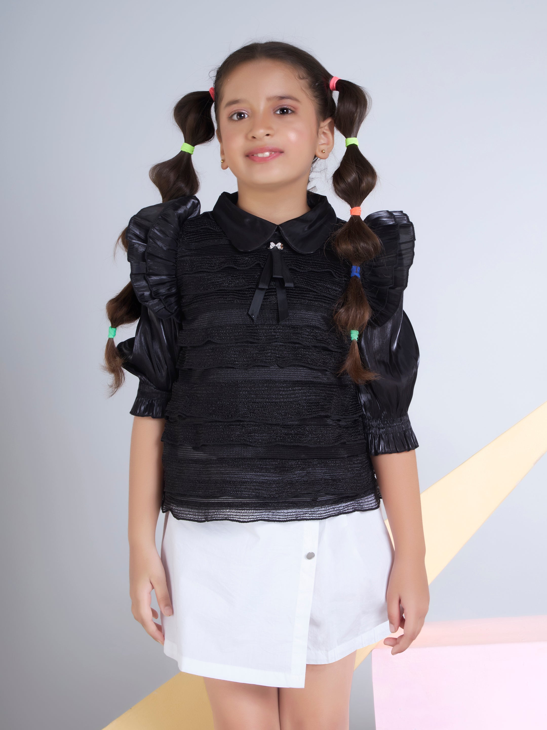 Girls Full Sleeves Party Top