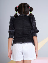 Girls Full Sleeves Party Top