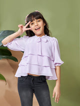 Girls Full Sleeves Casual Top