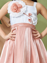 Girls Knee Length Party Dress