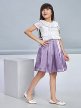 Girls Knee Length Casual Dress