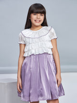 Girls Knee Length Casual Dress