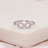 Women's Silver Beyond Infinity Silver Ring