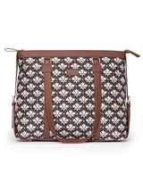 Women's Multicolor Vegan Leather Finish Shoulder Bag - 13.8L