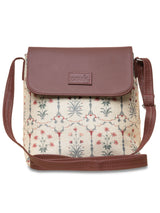 Women's Yellow Vegan Leather Finish Sling Bag - 5.6L