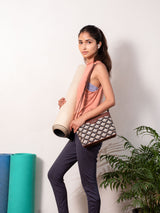 Women's Multicolor Vegan Leather Finish Sling Bag - 3.69L